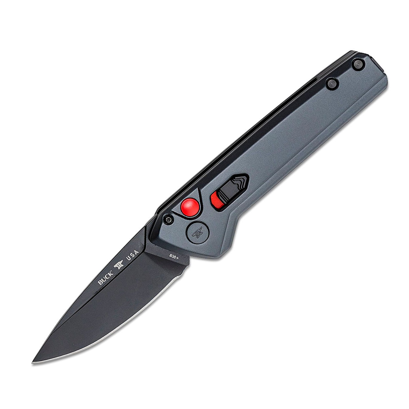Buck 0838GYS1-B Deploy 154CM不锈钢 狙击灰色铝制 黑色 1410