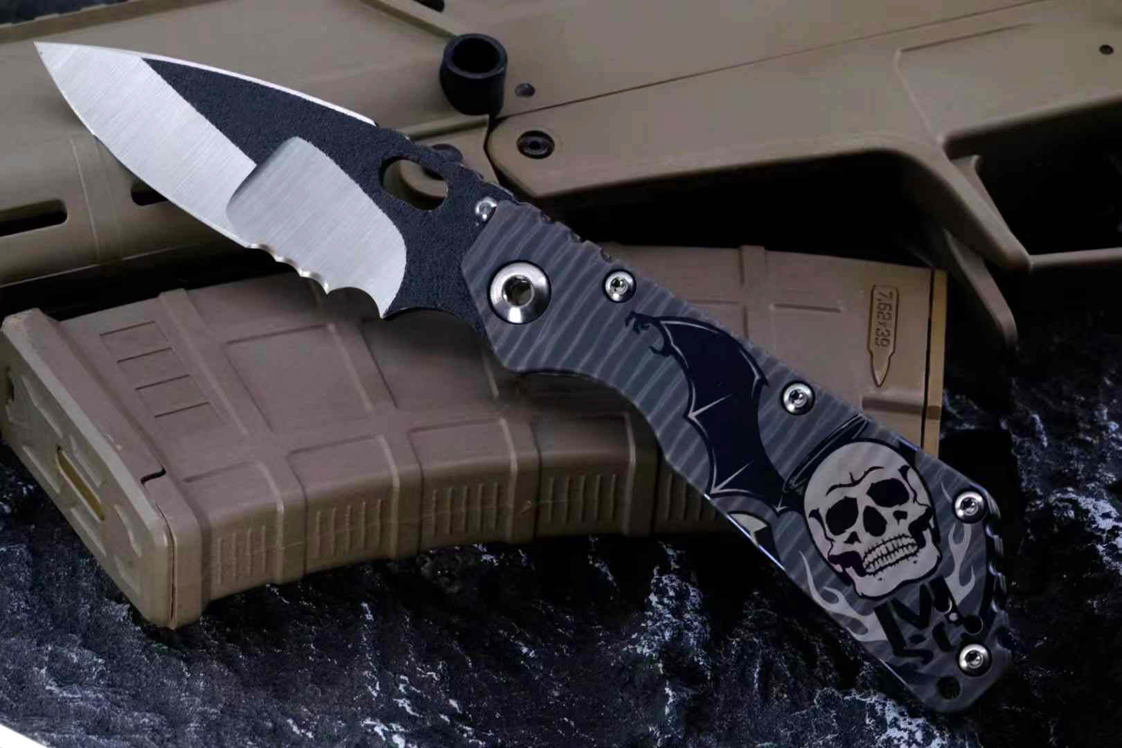 Strider SMF CTS-XHP钢 挺近者MSC版 钢火背夹 手工定制版 18000