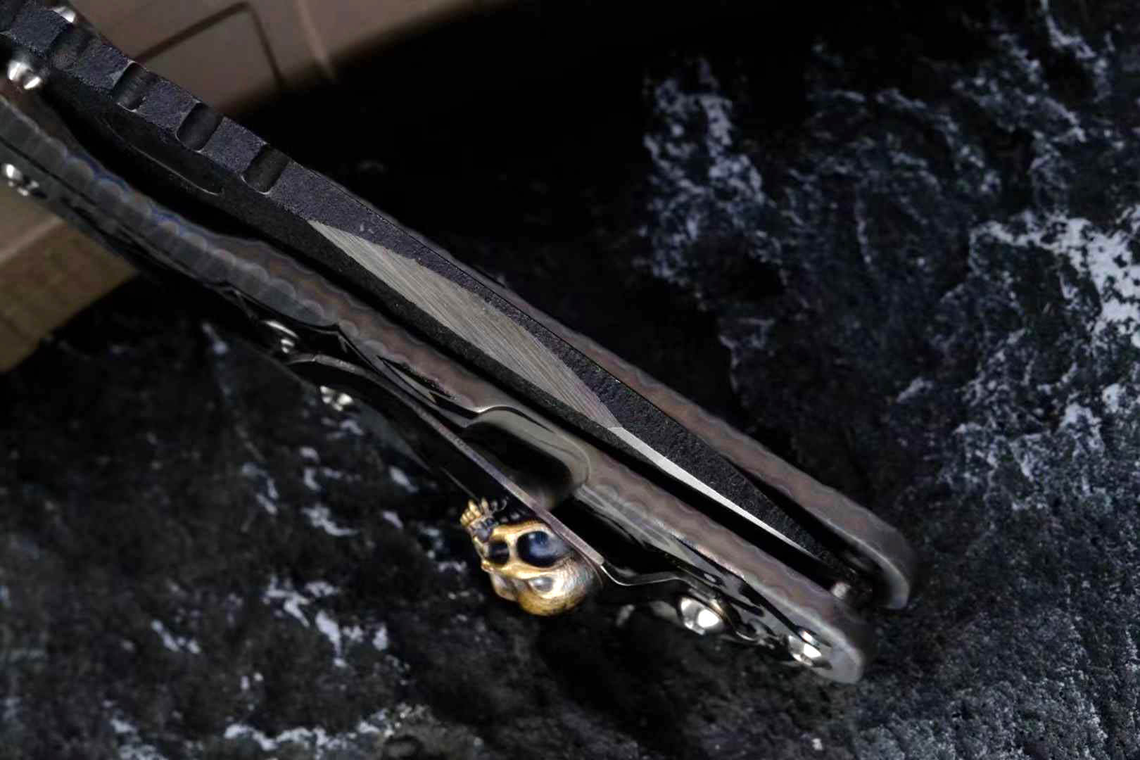 Strider SMF CTS-XHP钢 挺近者MSC版 钢火背夹 手工定制版 18000