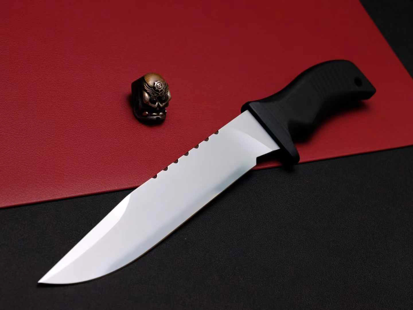 Mad Dog O1钢 G-10柄 美国疯狗凤凰 黑色 120000