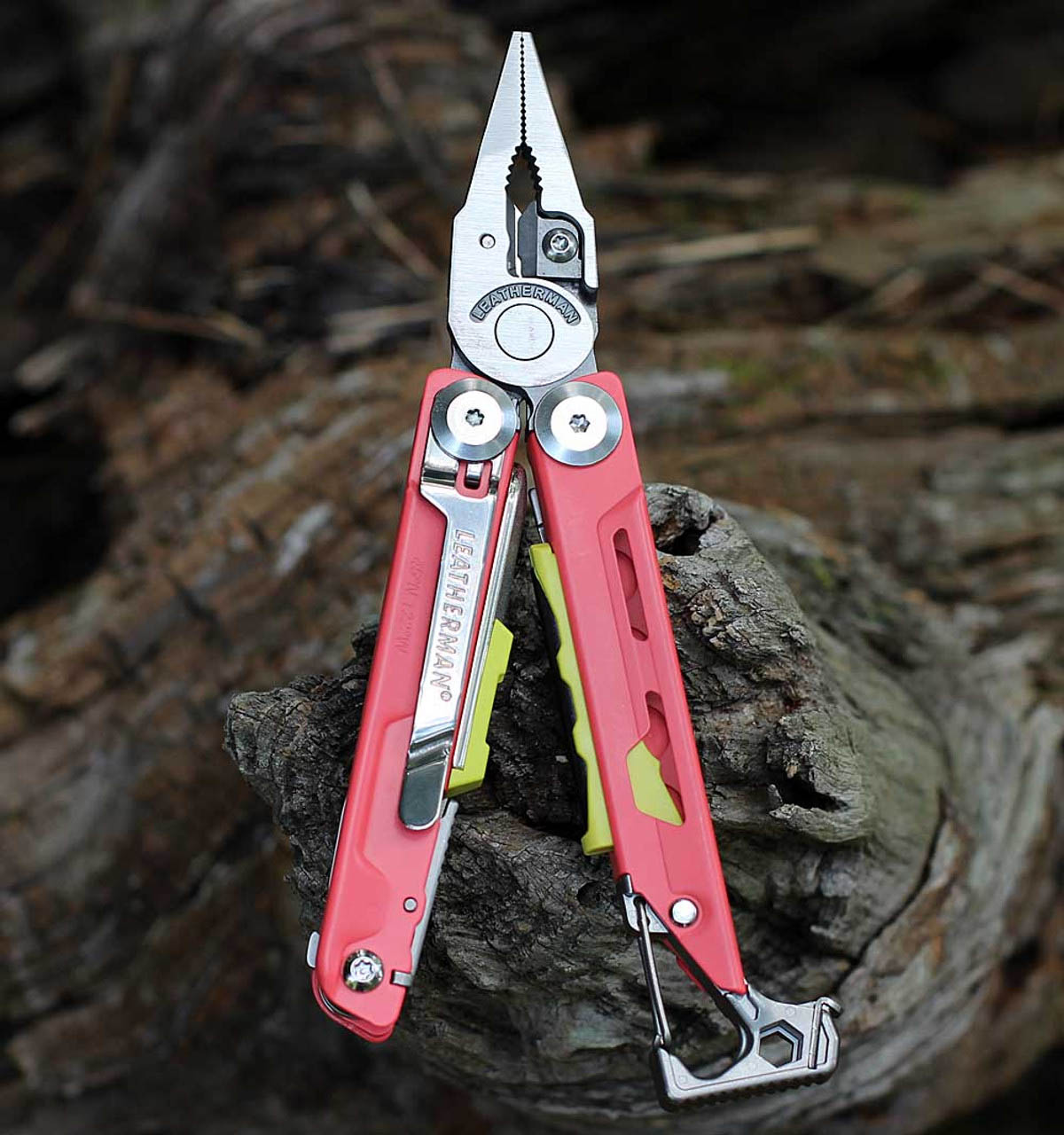 Leatherman SIGNAL™ GUAVA 莱泽曼烽火多功能组合工具 833183 番石榴红 1080