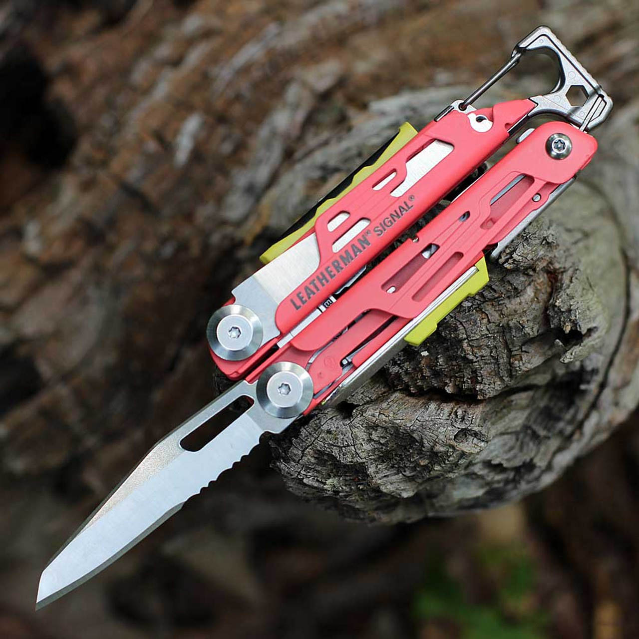 Leatherman SIGNAL™ GUAVA 莱泽曼烽火多功能组合工具 833183 番石榴红 1080