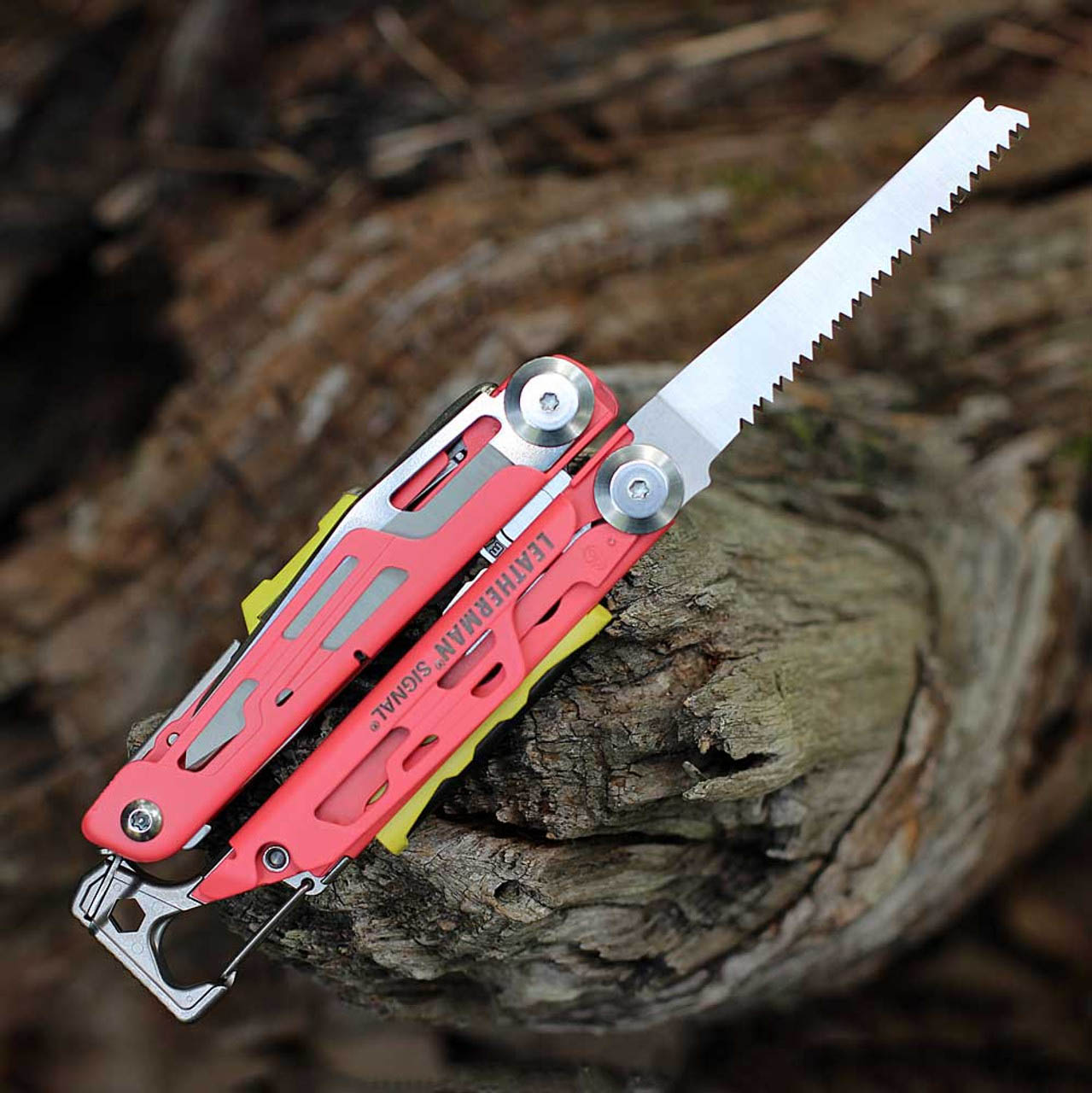 Leatherman SIGNAL™ GUAVA 莱泽曼烽火多功能组合工具 833183 番石榴红 1080