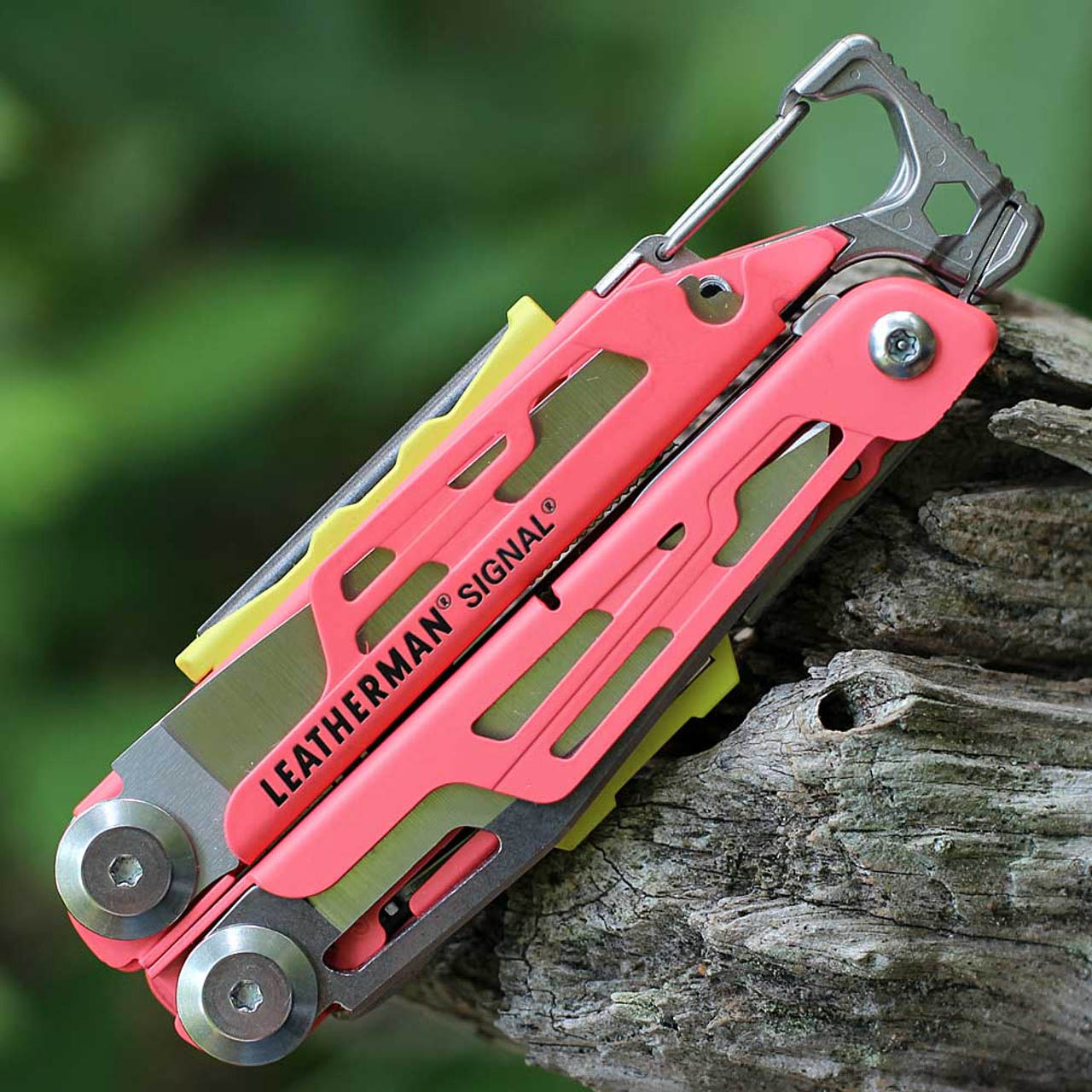 Leatherman SIGNAL™ GUAVA 莱泽曼烽火多功能组合工具 833183 番石榴红 1080