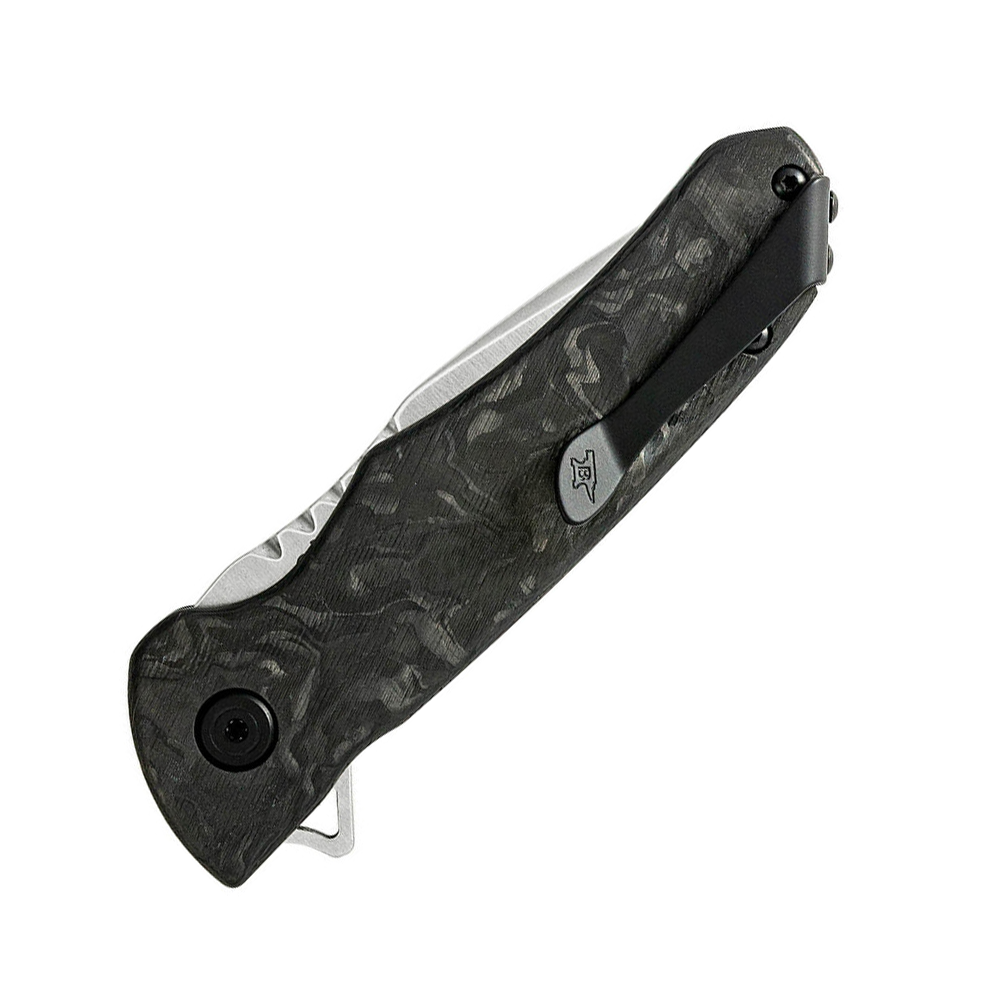 Buck 0841CFS2-B Sprint S45VN 不锈钢  大理石纹碳纤维 黑色 1599