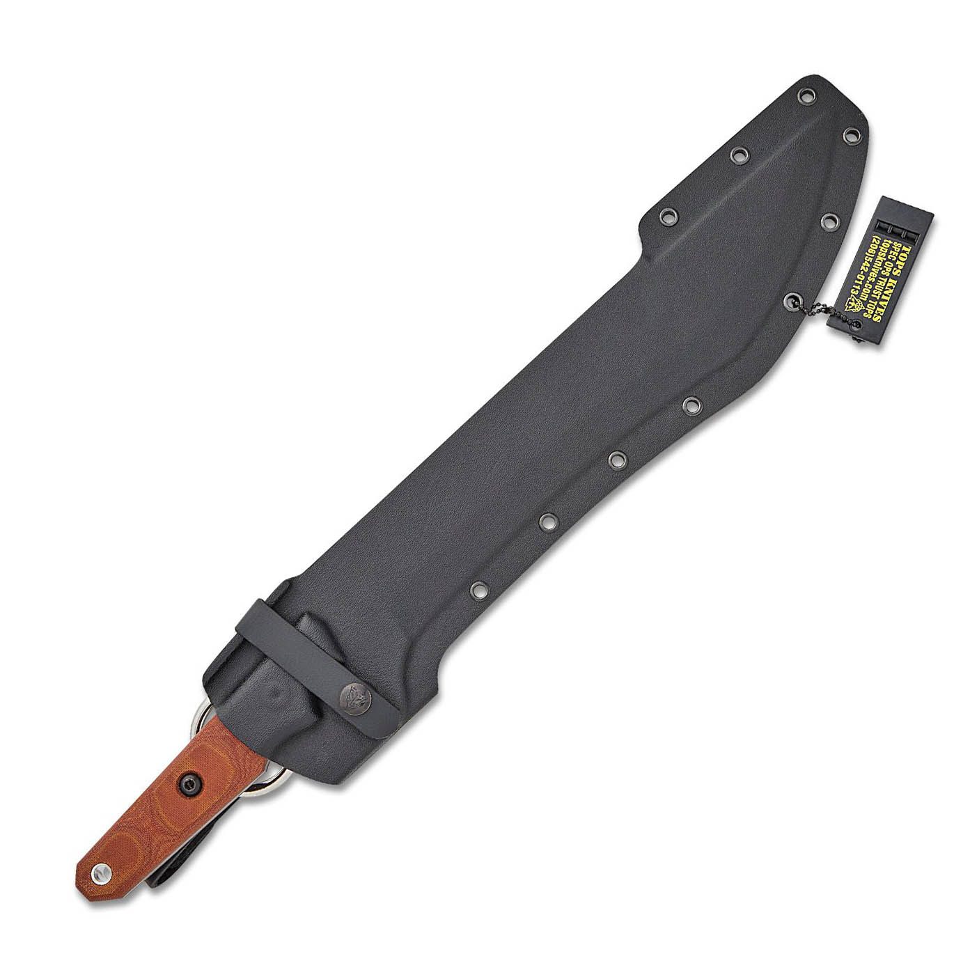 TOPS Knives Lilith 1095碳钢 棕帆布米卡塔手柄 LTH-01 棕色 2680