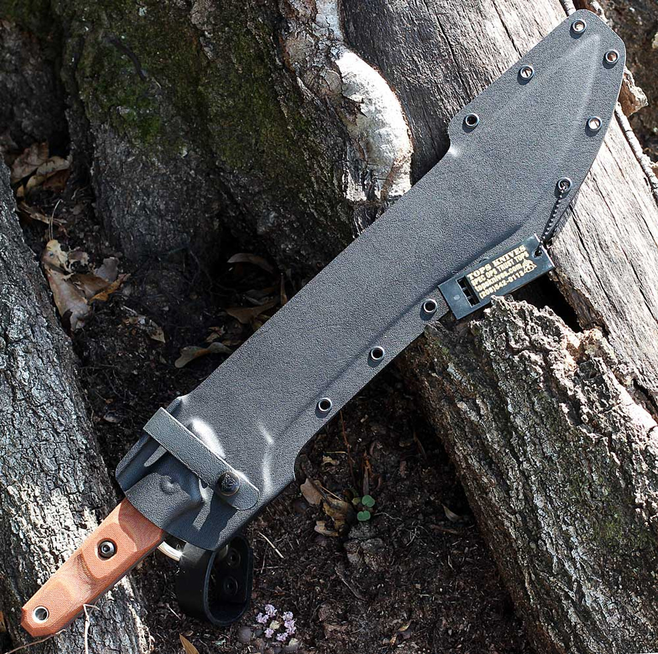 TOPS Knives Lilith 1095碳钢 棕帆布米卡塔手柄 LTH-01 棕色 2680