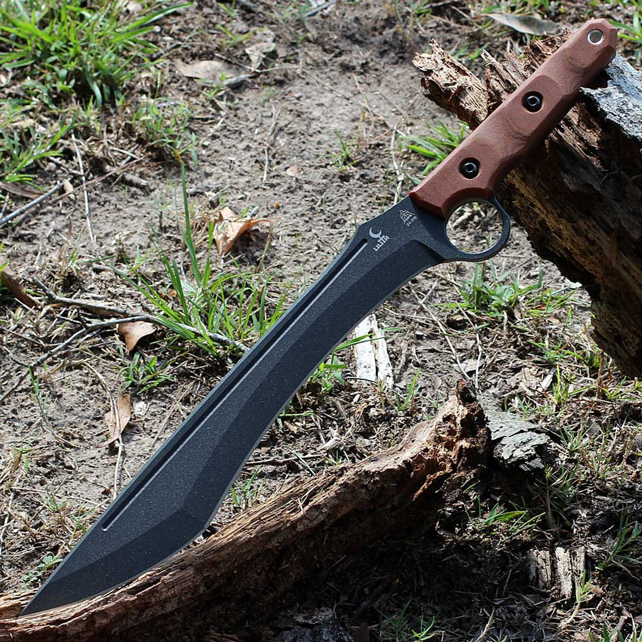 TOPS Knives Lilith 1095碳钢 棕帆布米卡塔手柄 LTH-01 棕色 2680