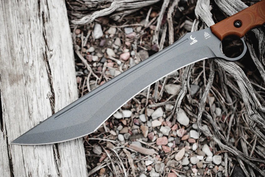 TOPS Knives Lilith 1095碳钢 棕帆布米卡塔手柄 LTH-01 棕色 2680