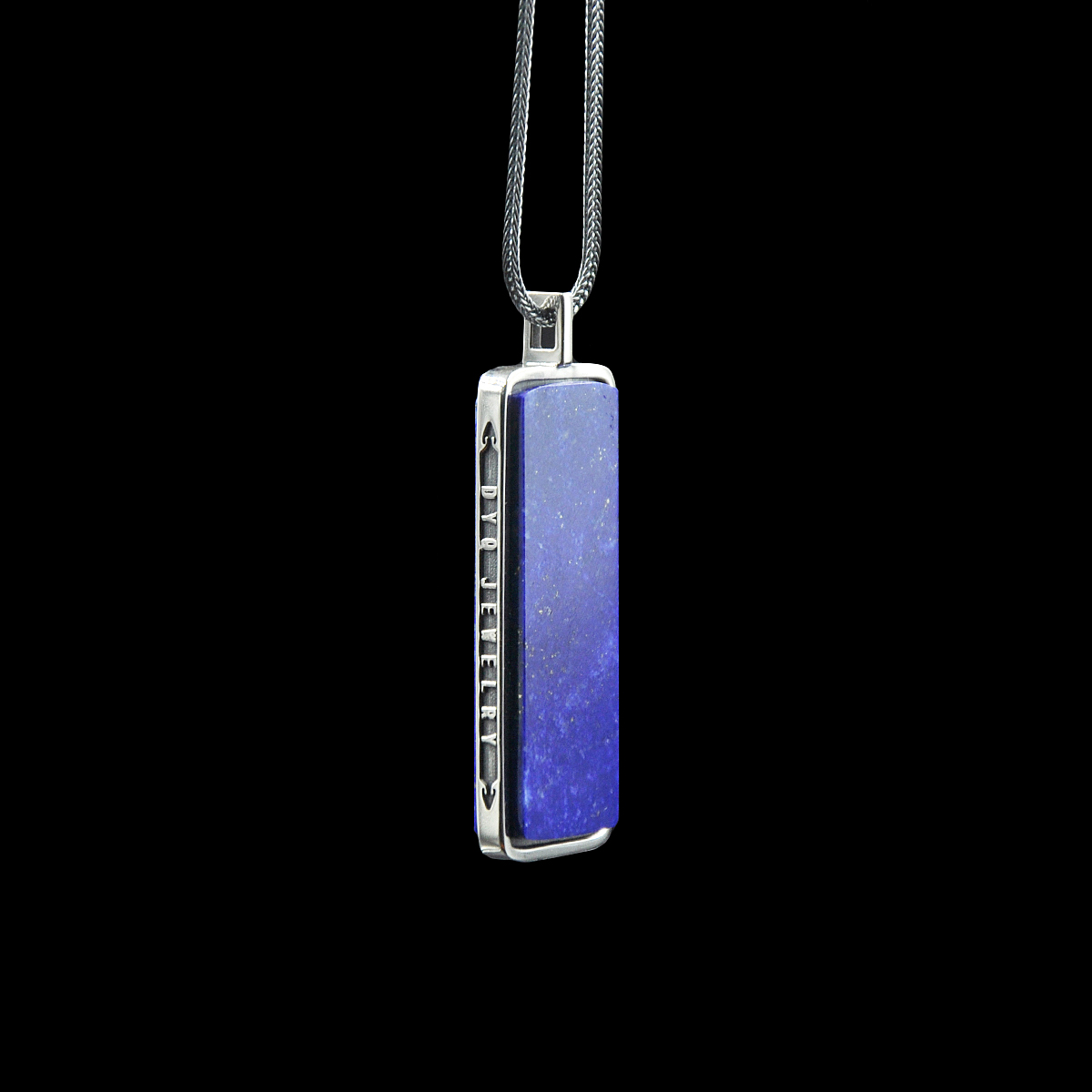 DYQ Jewelry 无忧 925银 青金石 项链吊坠