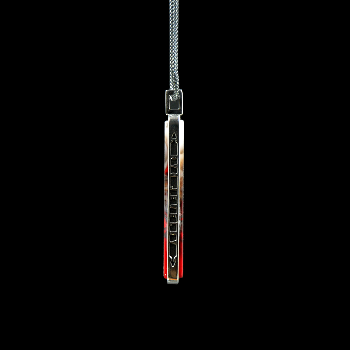 DYQ Jewelry 无忧 鸡血石 项链吊坠