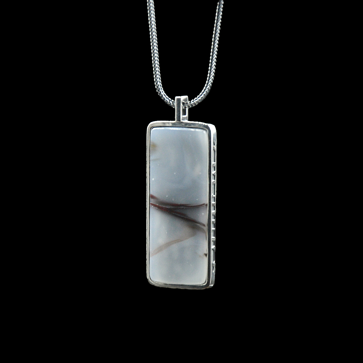 DYQ Jewelry 无忧 鸡血石 项链吊坠