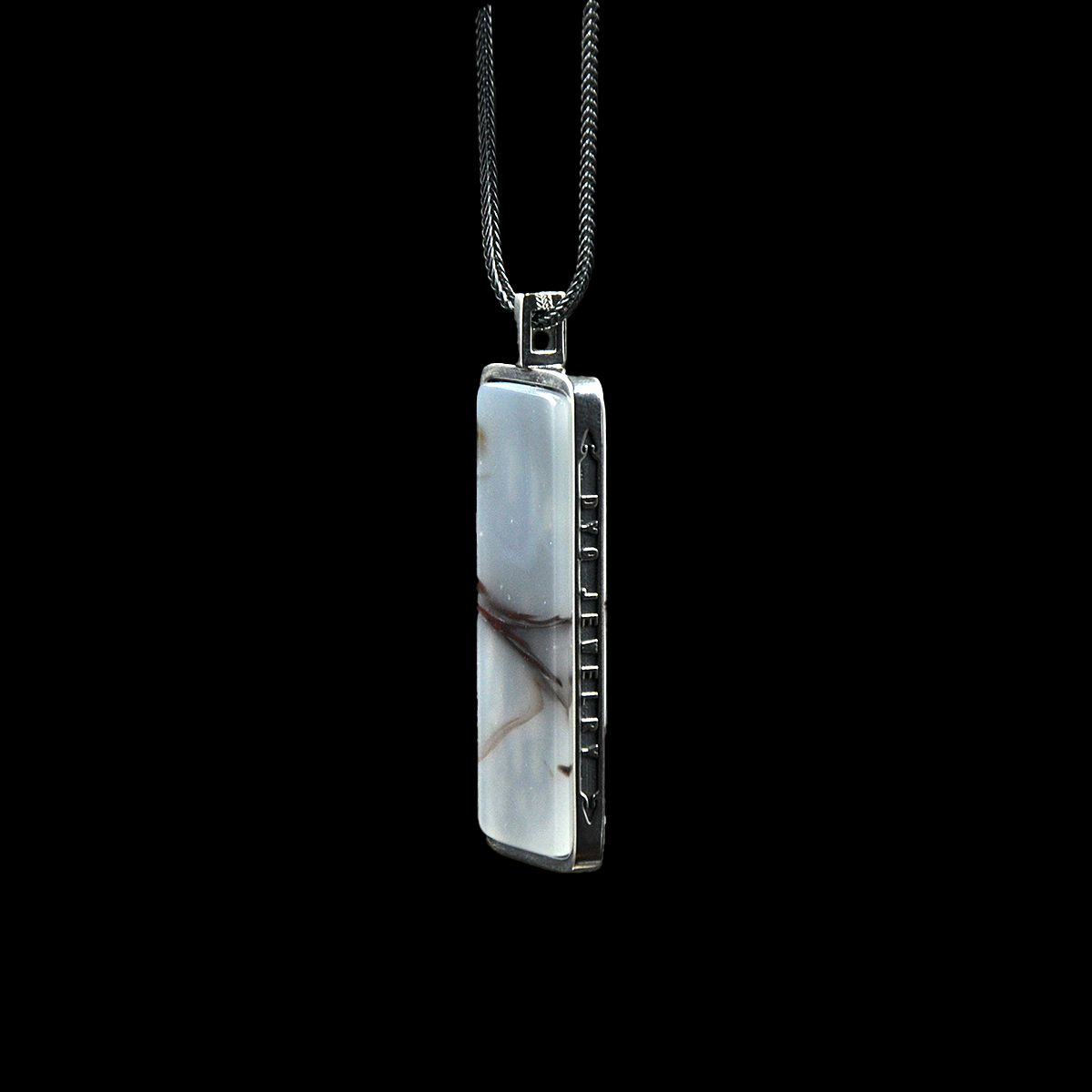 DYQ Jewelry 无忧 鸡血石 项链吊坠