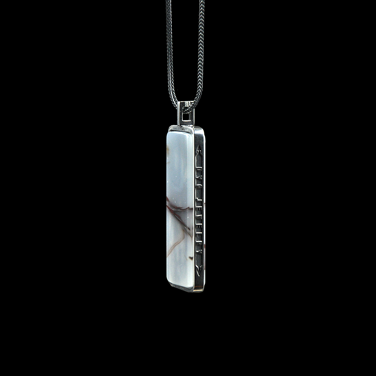DYQ Jewelry 无忧 鸡血石 项链吊坠