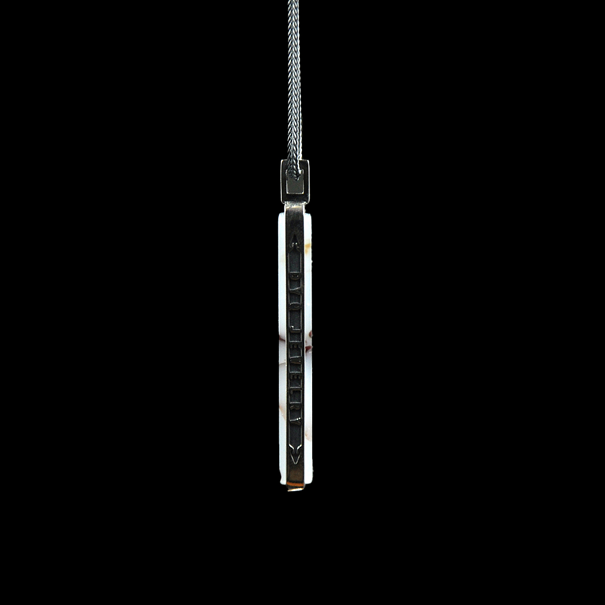DYQ Jewelry 无忧 鸡血石 项链吊坠