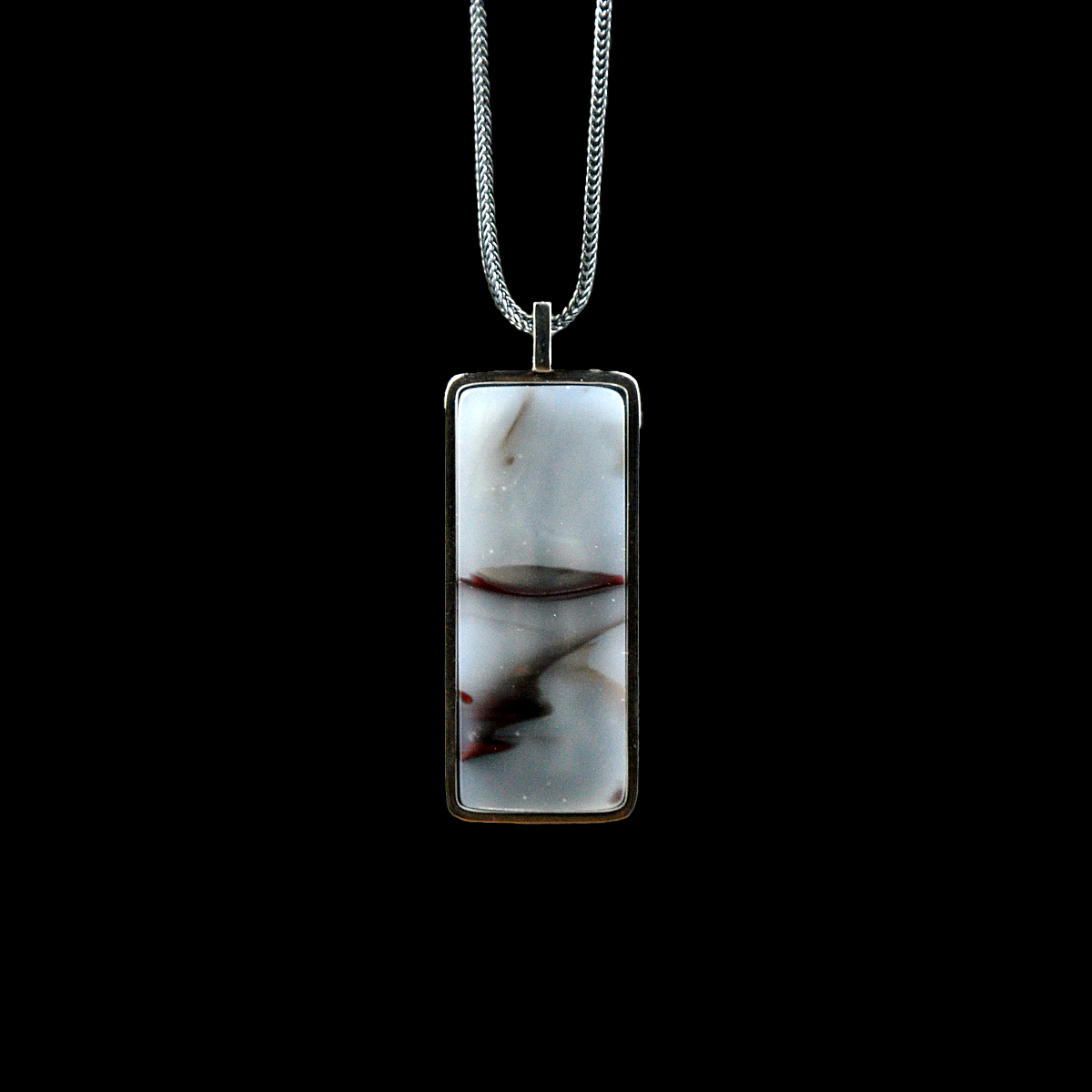 DYQ Jewelry 无忧 鸡血石 项链吊坠