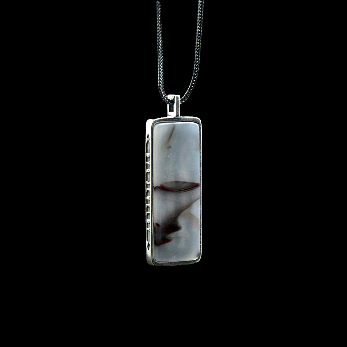 DYQ Jewelry 无忧 鸡血石 项链吊坠