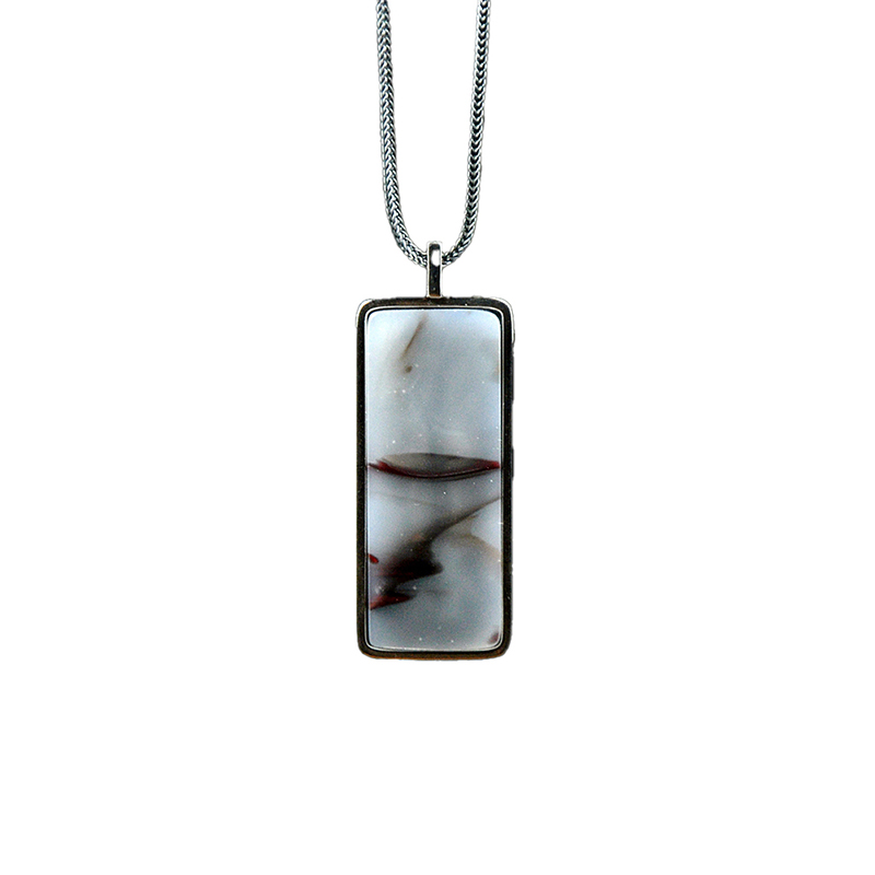 DYQ Jewelry 无忧 鸡血石 项链吊坠