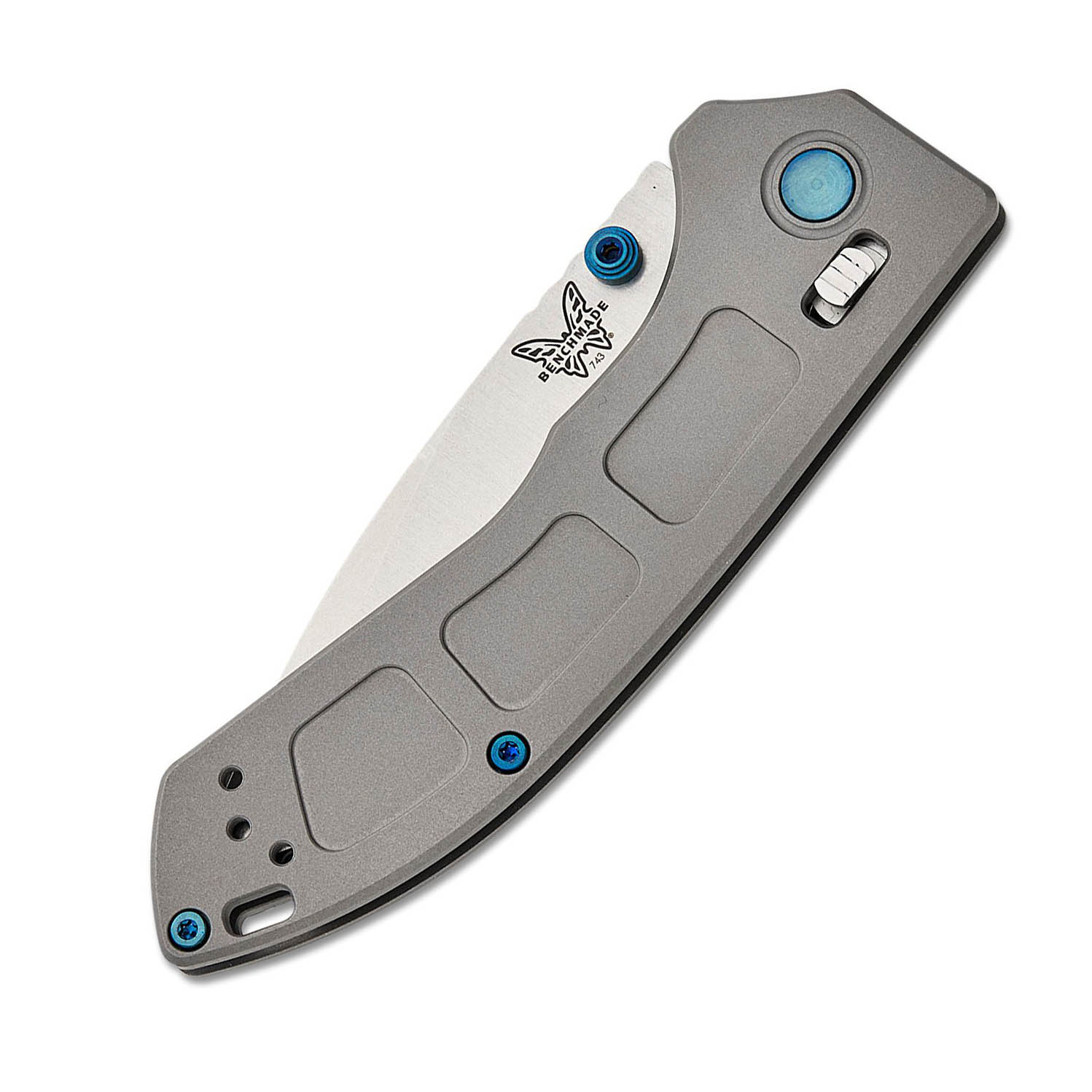 Benchmade Mini Narrows AXIS CPM-20CV钢 钛合金柄 743 原色 3680