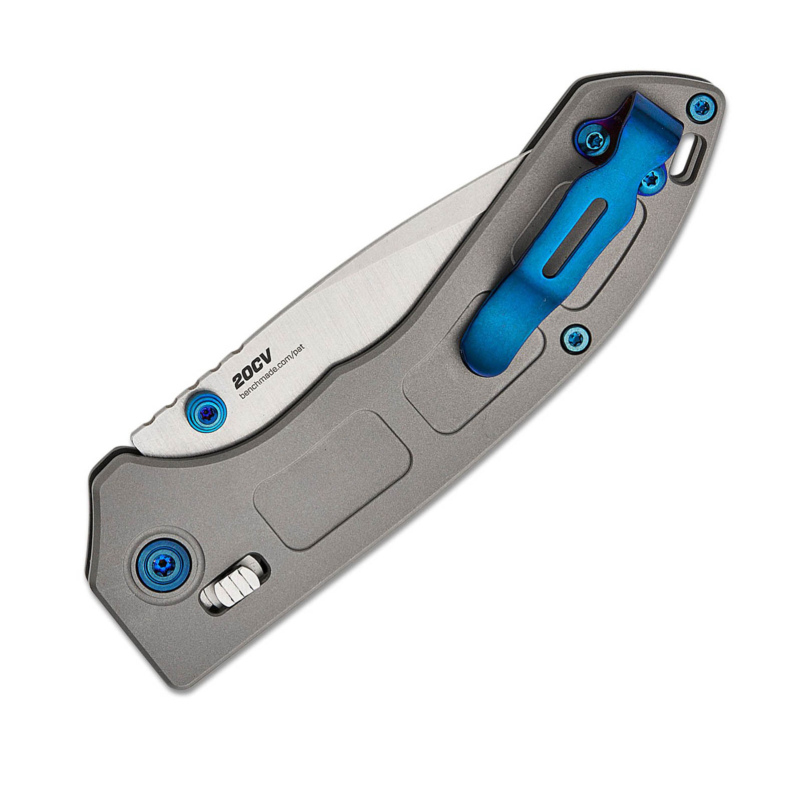 Benchmade Mini Narrows AXIS CPM-20CV钢 钛合金柄 743 原色 3680