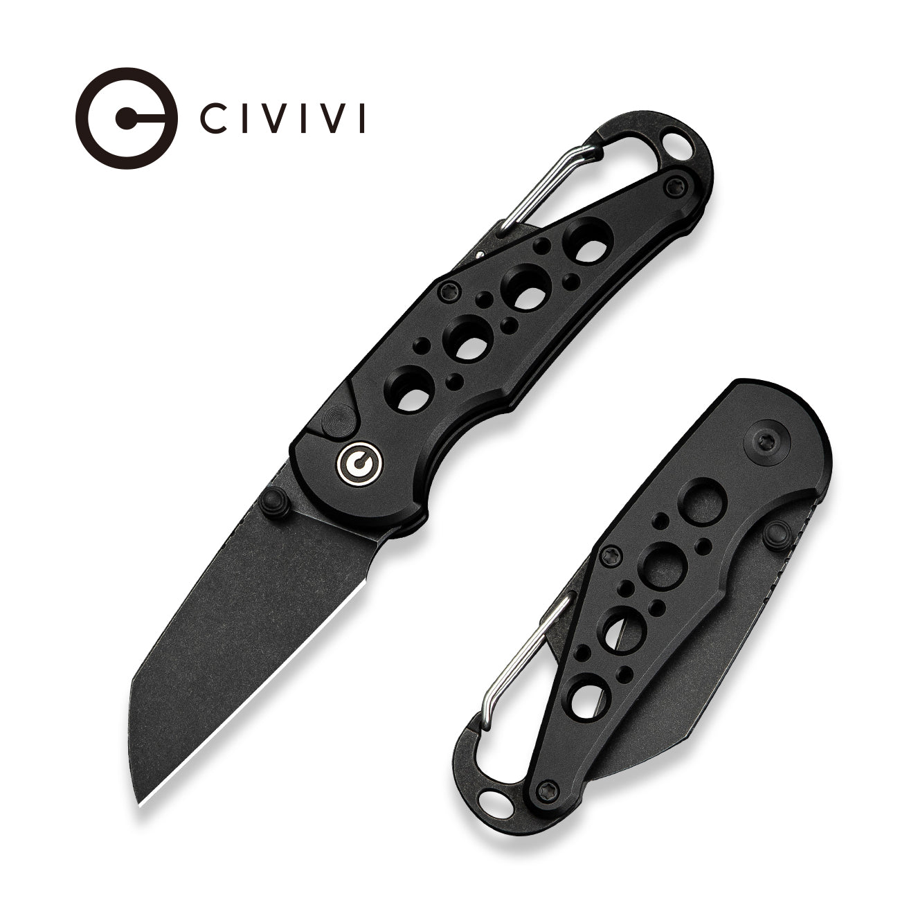CIVIVI Pragma Nitro-V钢 铝柄 C23062B-1 黑色