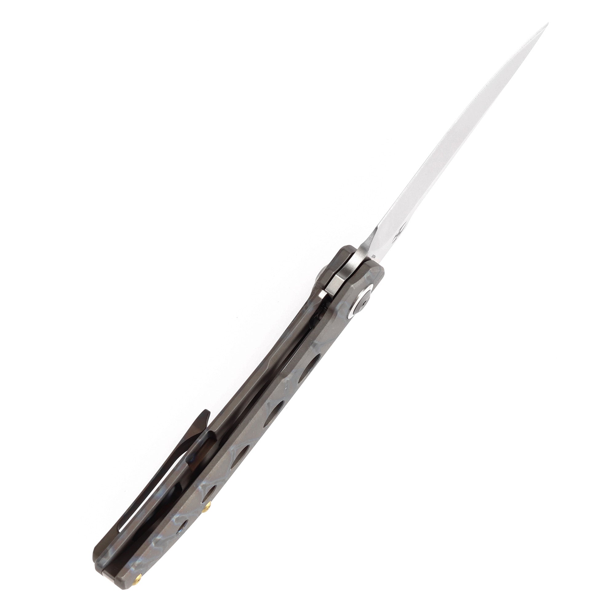 Kansept Tarkin CPM-20CV钢 钛柄 K1078A6 火焰纹 1460