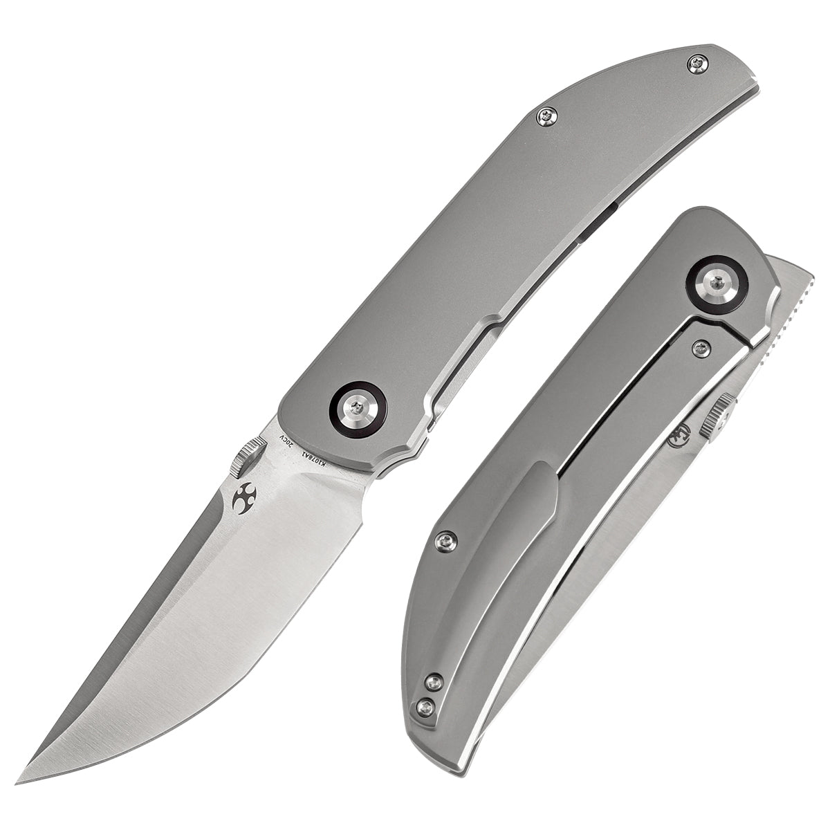 Kansept Tarkin CPM-20CV钢 钛柄 K1078A1 钛原色 1260