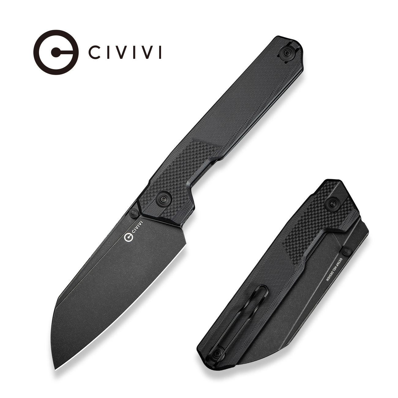CIVIVI Hid 14C28N钢 G10柄 C23008-1 黑色 708