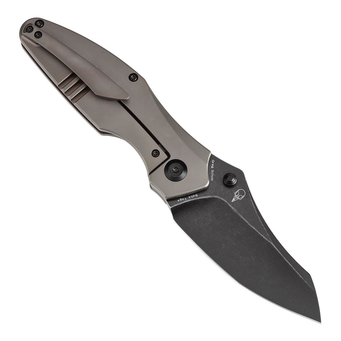 Kansept Knives Baba Yaga CPM-20CV钢 钛合金柄 K1074A6 棕色 1399
