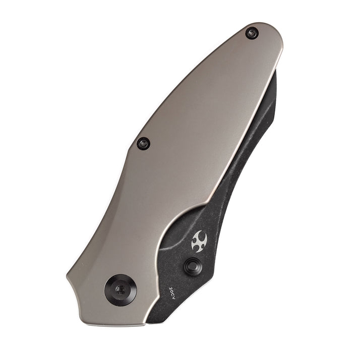 Kansept Knives Baba Yaga CPM-20CV钢 钛合金柄 K1074A6 棕色 1399