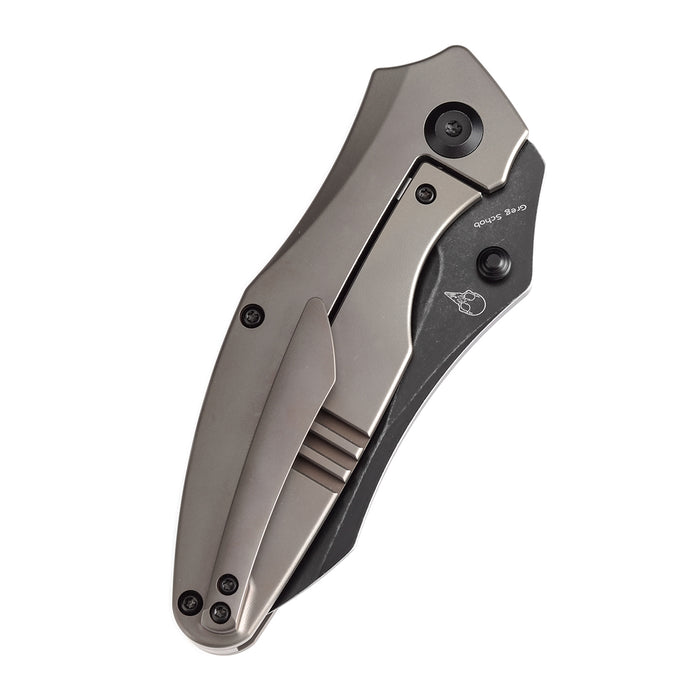 Kansept Knives Baba Yaga CPM-20CV钢 钛合金柄 K1074A6 棕色 1399