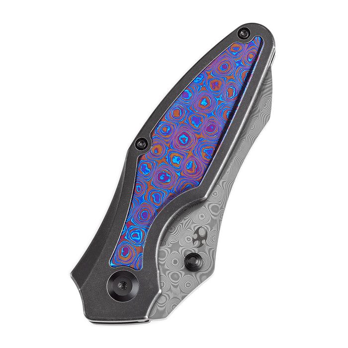 Kansept Knives Baba Yaga 大马士革钢 钛合金柄 K1074A8 黑色 2350