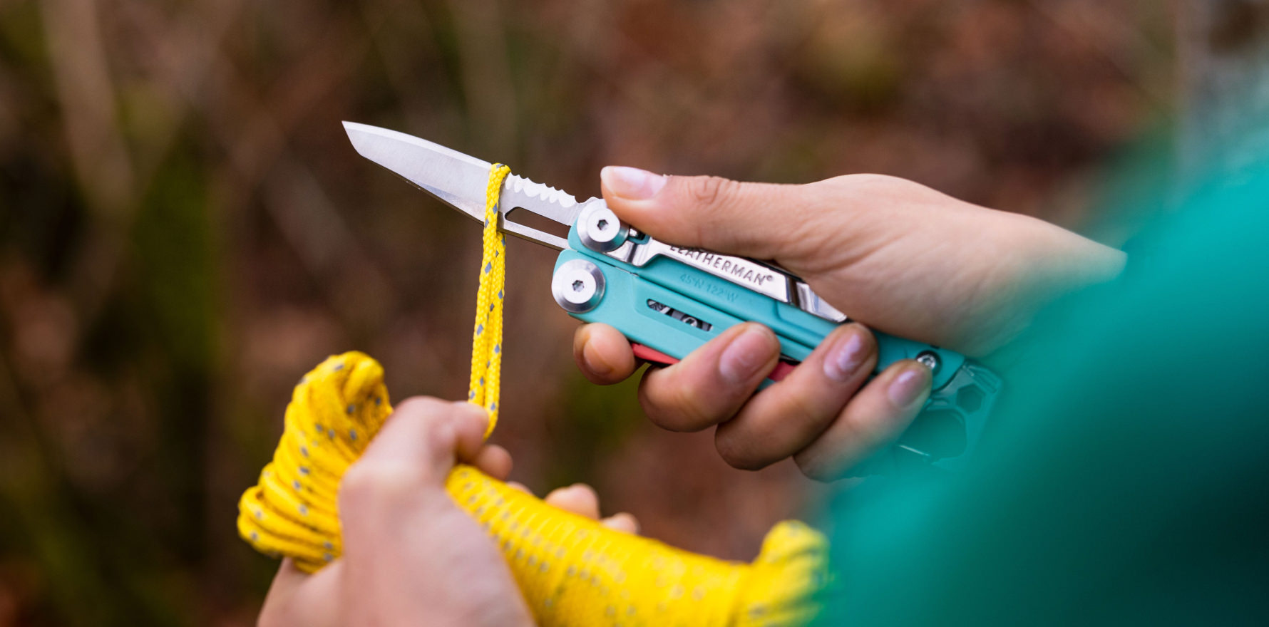 Leatherman SIGNAL™ AQUA silver 莱泽曼烽火 833187  湖绿色 1080