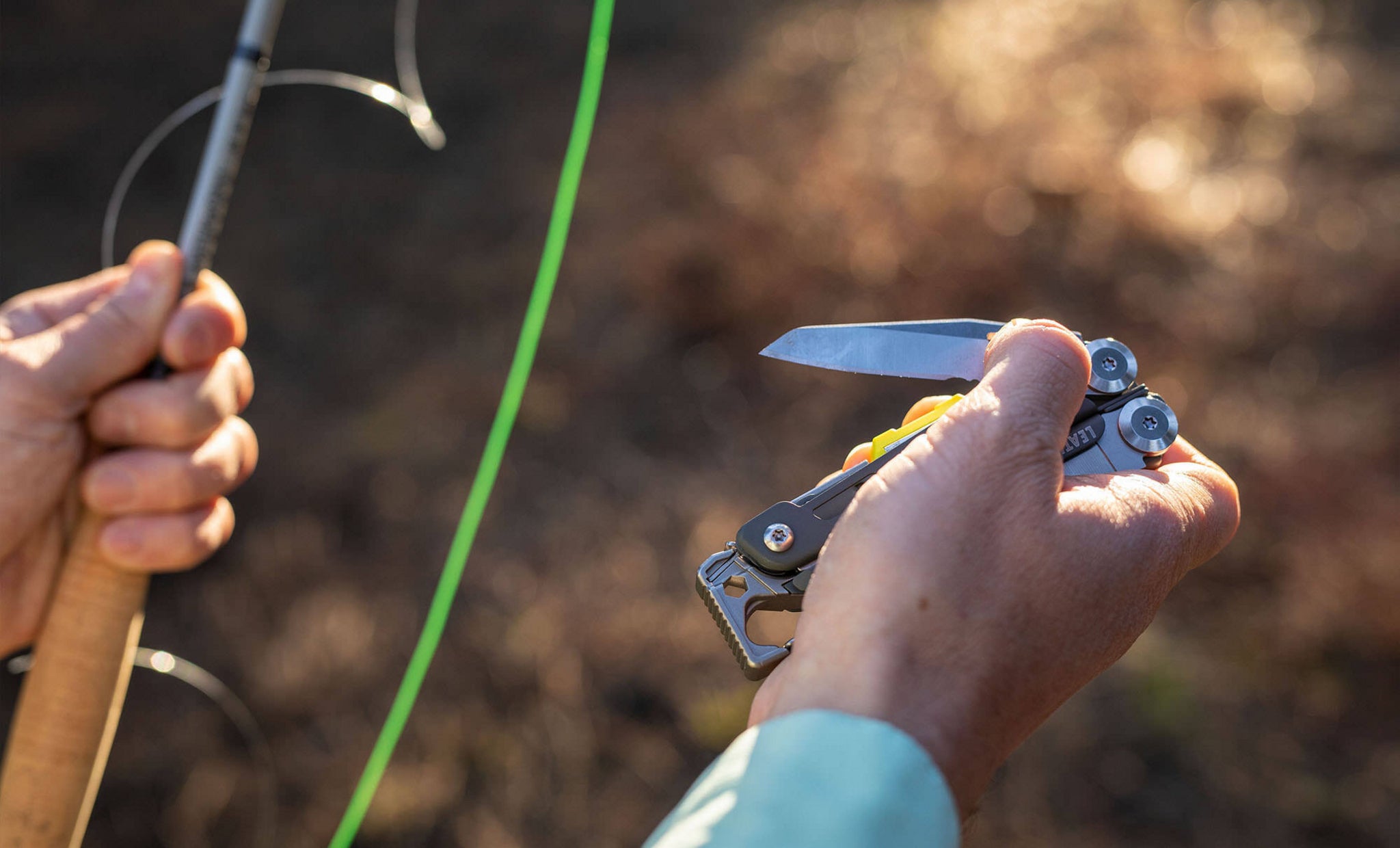 Leatherman SIGNAL™ AQUA silver 莱泽曼烽火 833187  湖绿色 1080
