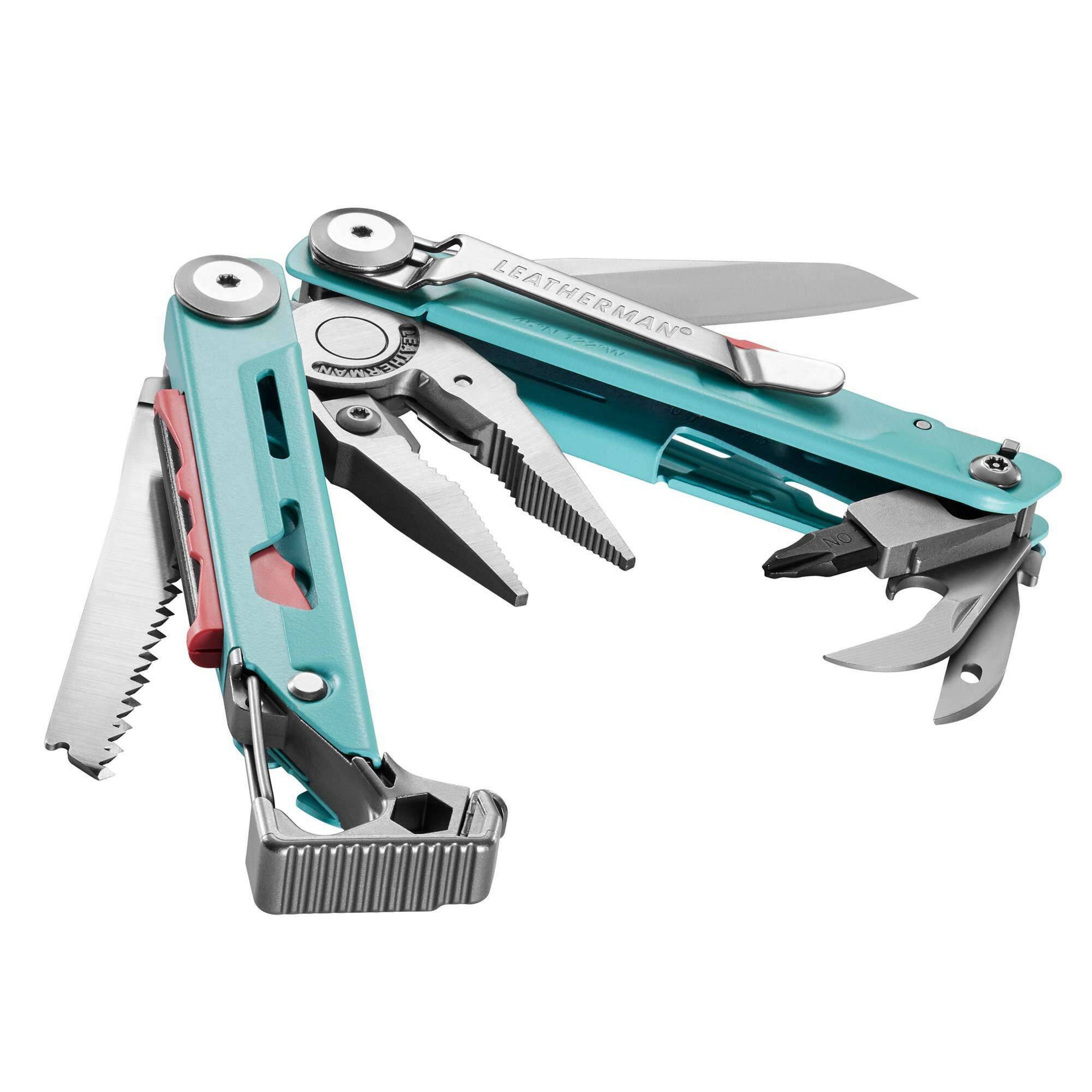 Leatherman SIGNAL™ AQUA silver 莱泽曼烽火 833187  湖绿色 1080