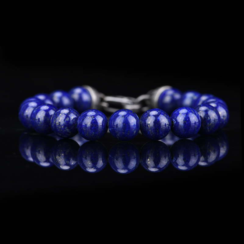 DYQ Jewelry 青金 大 男生轻奢珠链手链