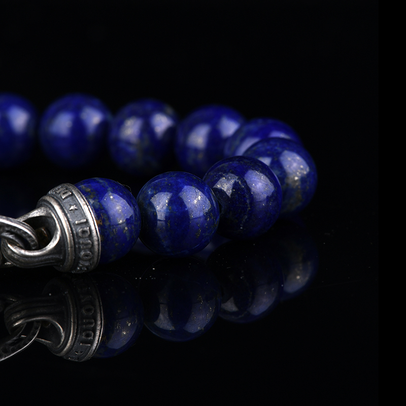DYQ Jewelry 青金 大 男生轻奢珠链手链