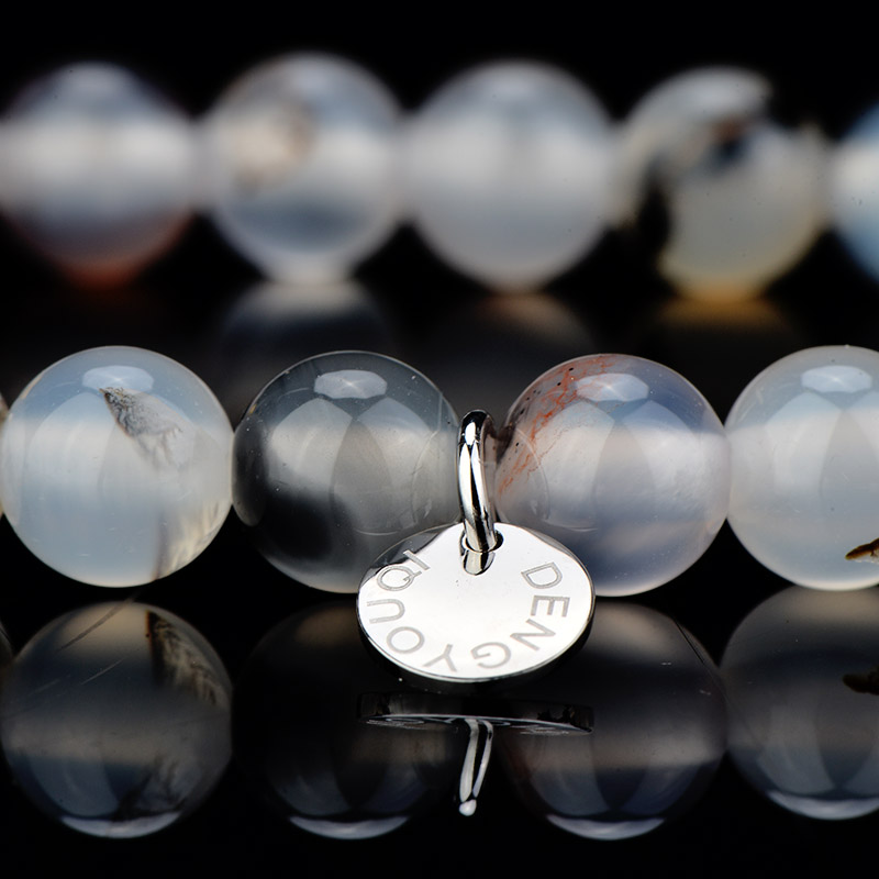 DYQ Jewelry 极简 珊瑚石男生轻奢珠链手链