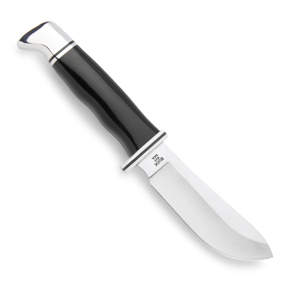 Buck Knives 0103BKS-B 420HC钢 黑色酚醛树脂柄 带铝制柄头和护手 630