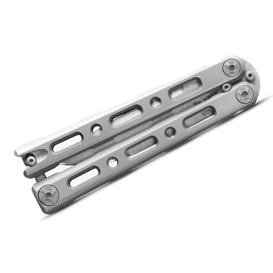 🆕 Benchmade 82 Laro CPM-MagnaCut钢 钛合金柄 Balisong 蝴蝶刀 4280
