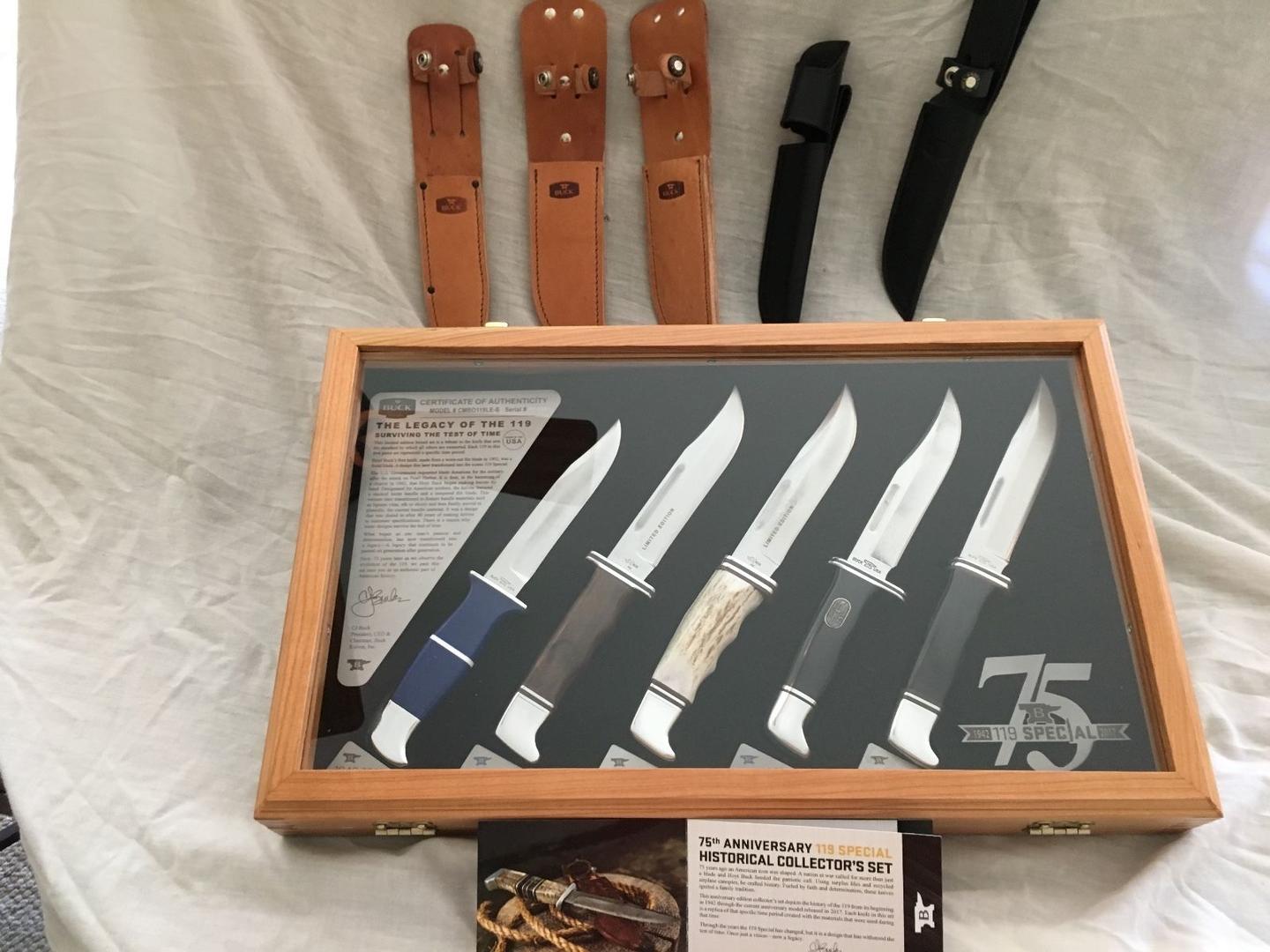 🚫 Buck 119 特别版历史收藏家套装 限量119套 12000
