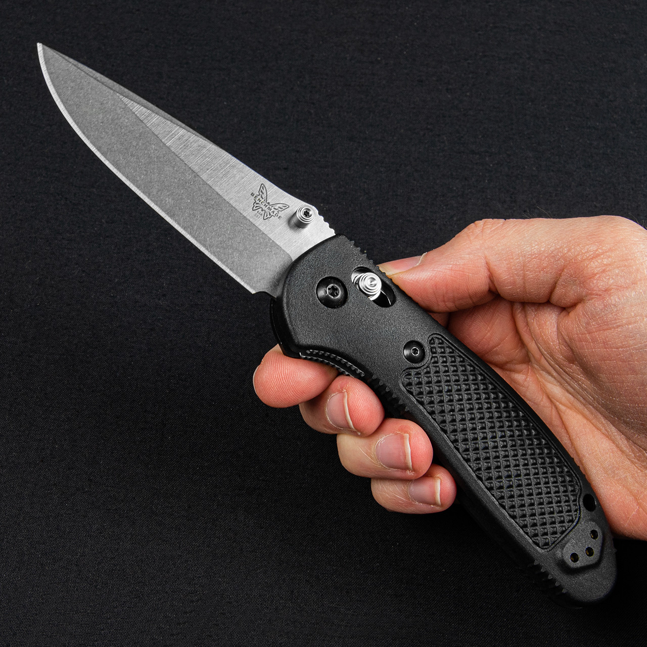 Benchmade Griptilian CPM- S30V钢 Noryl GTX玻璃纤维手柄 黑色