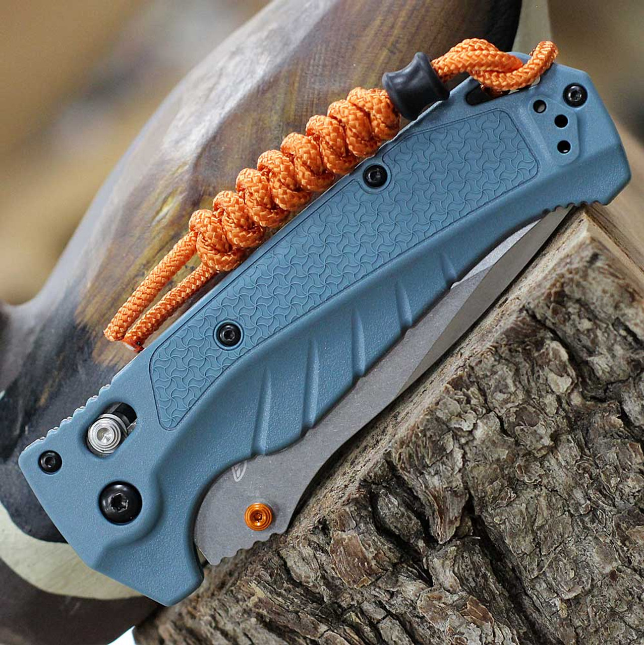 Benchmade Water Adira CPM-MagnaCut钢 Grivory手柄 18060 深蓝色 1650