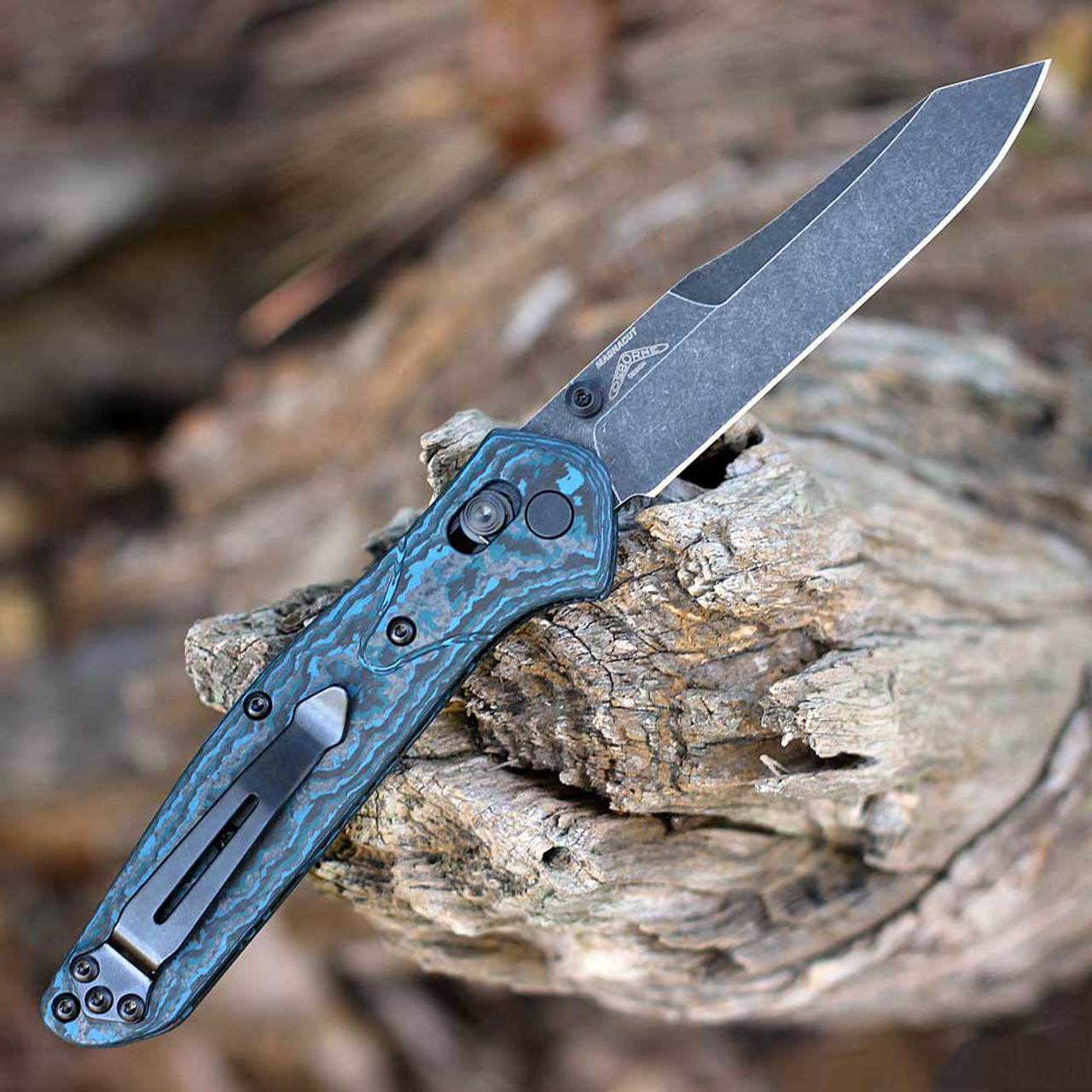 Benchmade Osborne CPM-MagnaCut钢 碳纤维柄 940BK-2404 限量版 3100