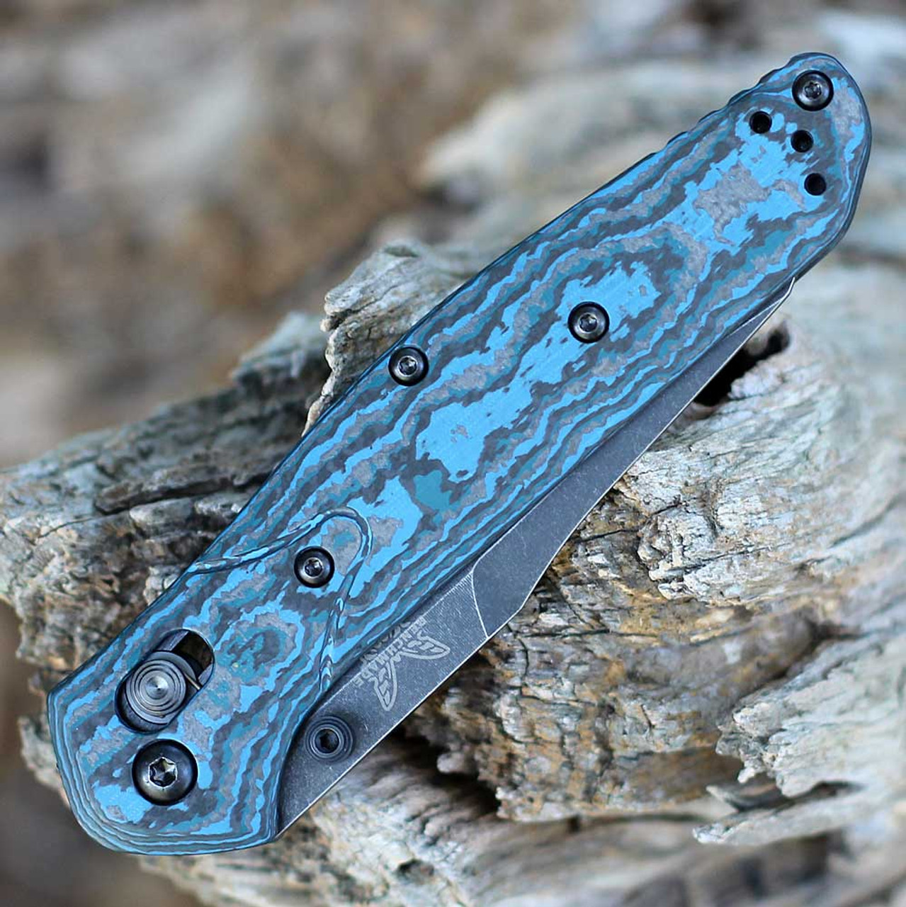 Benchmade Osborne CPM-MagnaCut钢 碳纤维柄 940BK-2404 限量版 3100