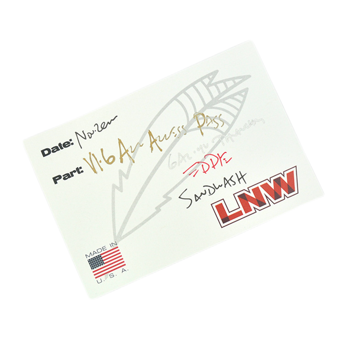 现货 Lynchnw林奇钛合金撬棍EDC工具开瓶器 喷砂几何线 5️⃣ 980