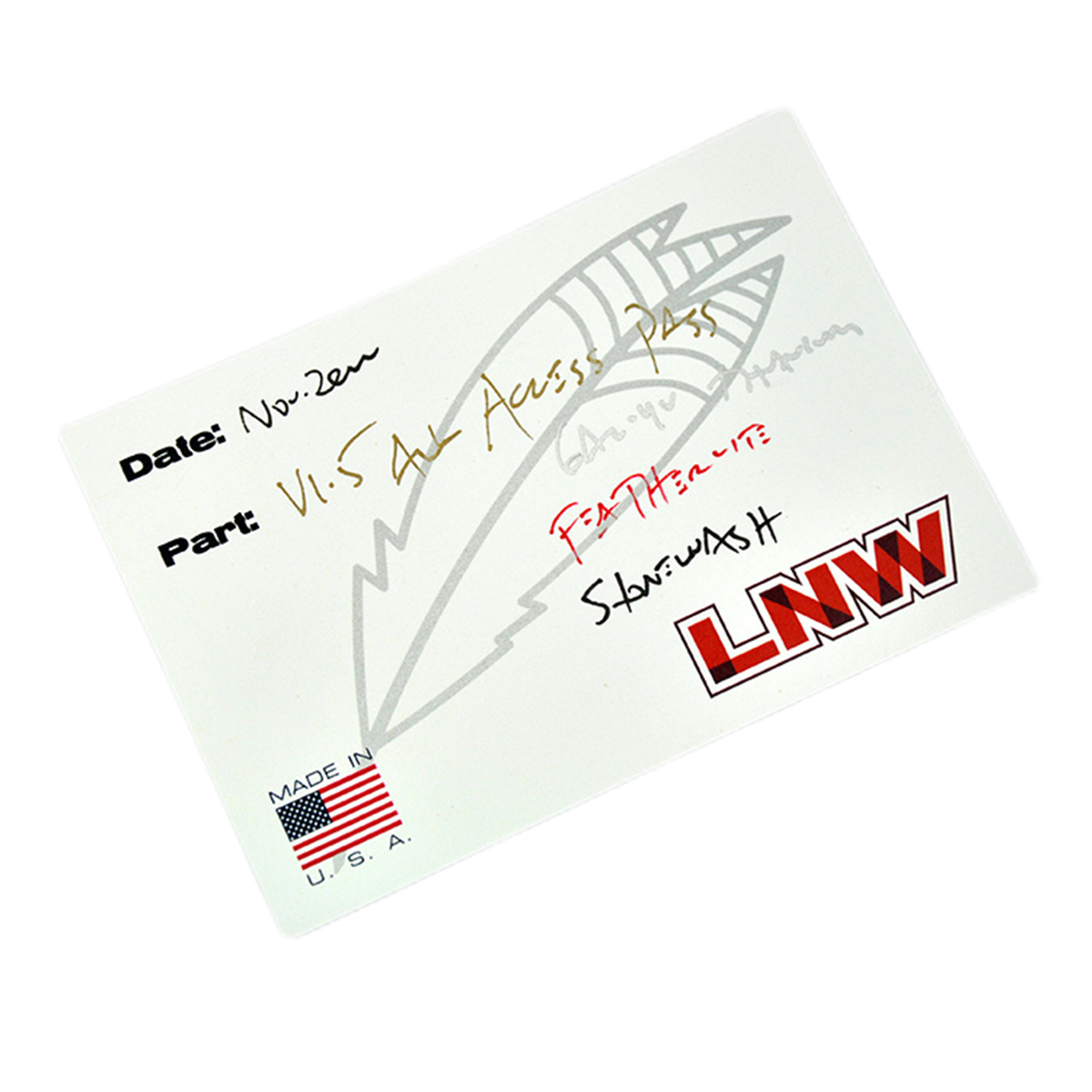 现货 Lynchnw林奇钛合金撬棍EDC工具开瓶器 石洗飞翼 石洗树叶 喷砂 3️⃣ 980