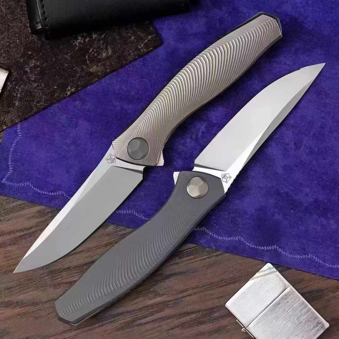 Shirogorov Sinkevich BIO M398钢 钛合金柄 熊头辛克维奇联名设计
