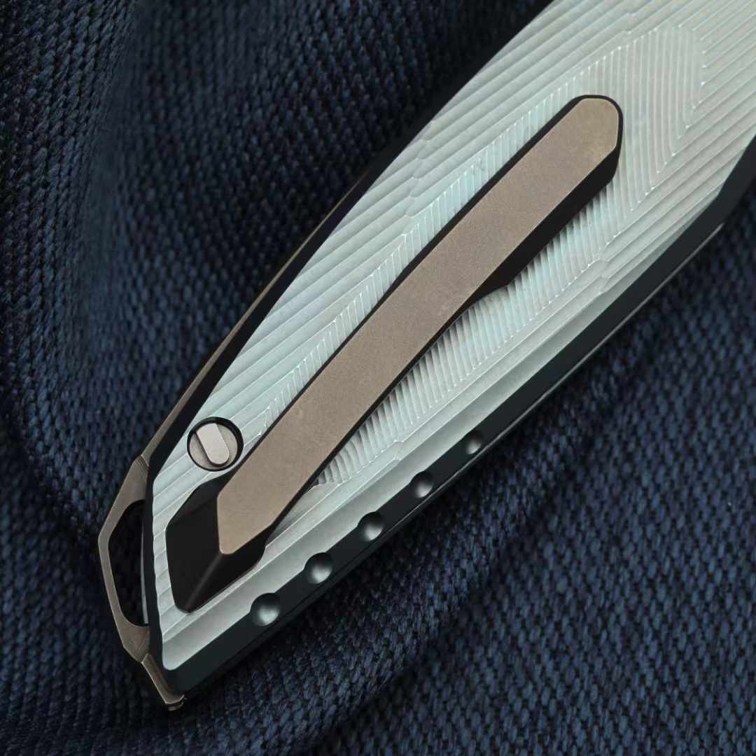 Shirogorov Knives Astrum Magnacut钢 钛柄 俄罗斯熊头关星 45000