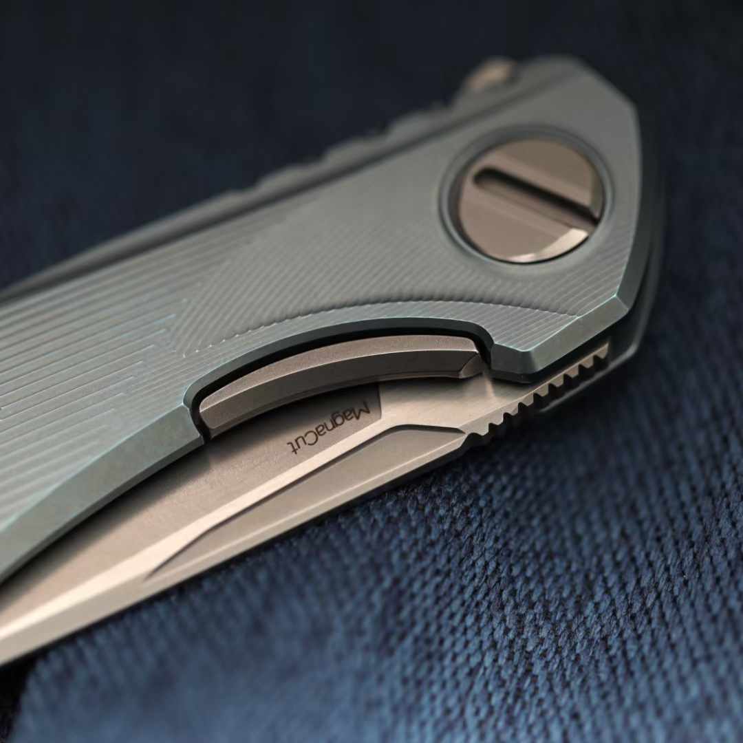 Shirogorov Knives Astrum Magnacut钢 钛柄 俄罗斯熊头关星 45000